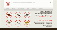 Desktop Screenshot of kartevoirto.hu